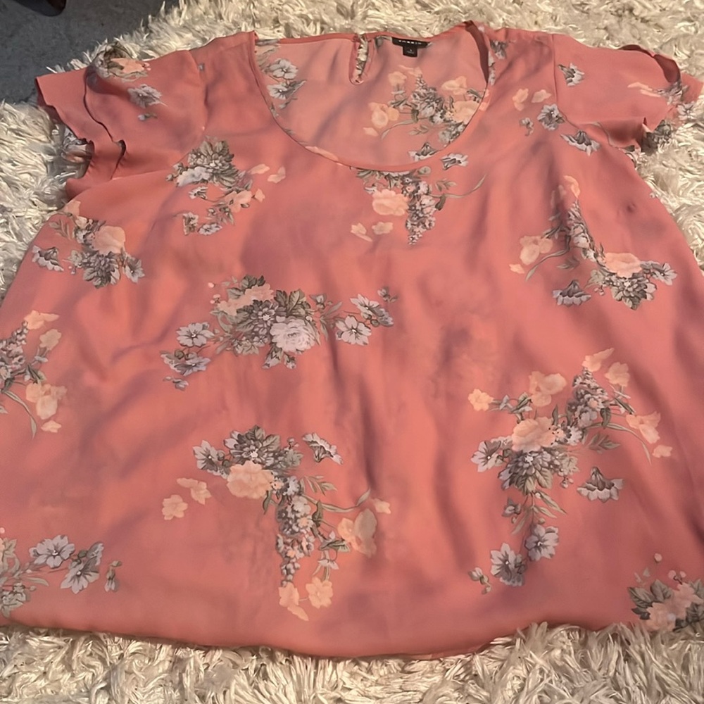 Floral Baby Doll Blouse